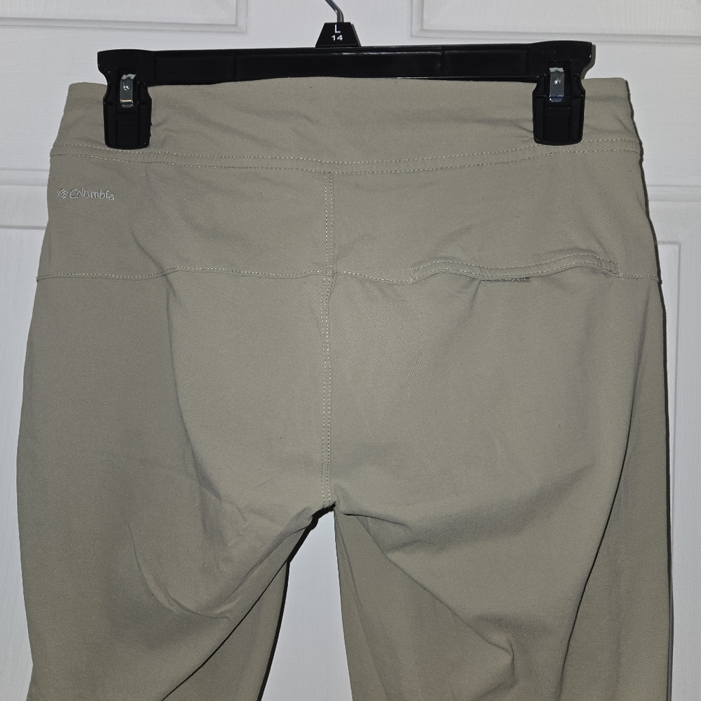 Columbia Flare Khaki Tan Hiking Athletic Pants Size 2 - Picture 5 of 11